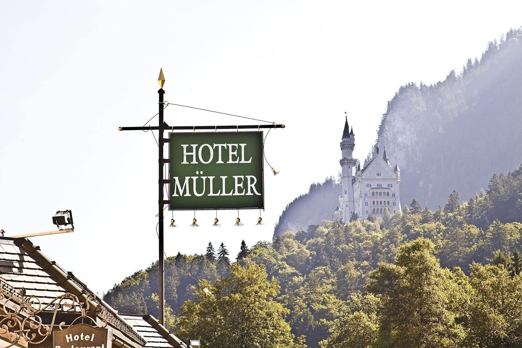 Hotel Muller Hohenschwangau Exterior foto