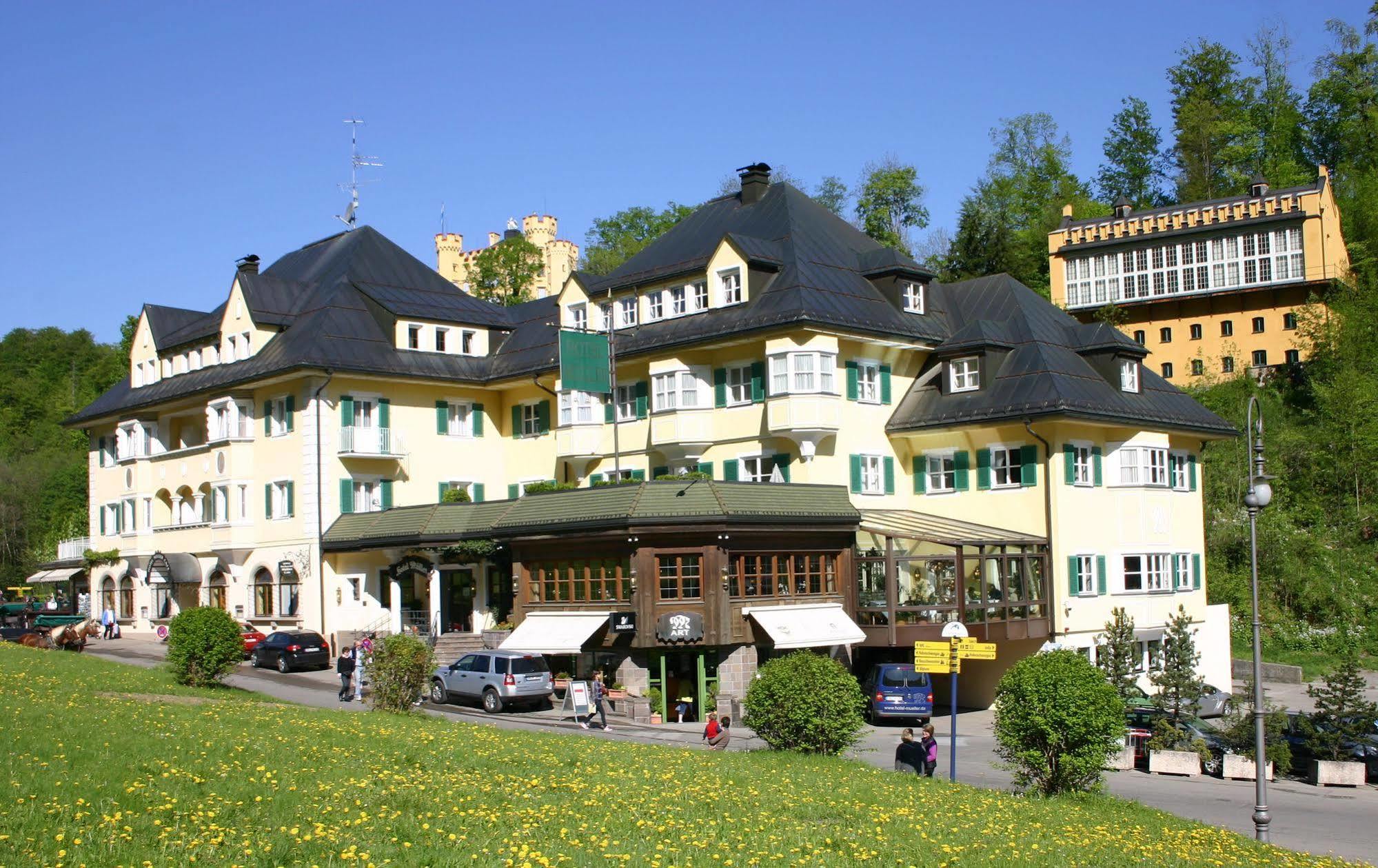 Hotel Muller Hohenschwangau Exterior foto